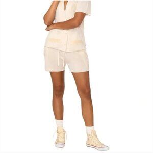 NWT Honor The Gift Bone Jungle Shorts XL Buttery Soft Terry‎ Cream